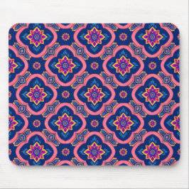 Alfombrilla De Ratón Patrón floral geométrico de Moda Boho
