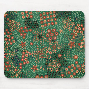 Alfombrilla De Ratón Patrón floral japonés bonito vintage