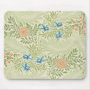Alfombrilla De Ratón Patrón floral William Morris Larkspur