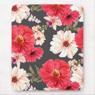 Alfombrilla De Ratón Patrón Foral Y Glamuroso Sin Marea Verano Natural