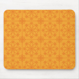 Alfombrilla De Ratón Patrón geométrico de arte Mandala decorativa amari