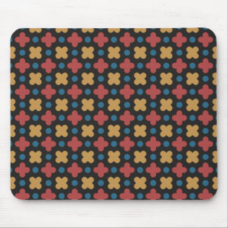 Alfombrilla De Ratón Patrón geométrico retro modernizado para alfombril