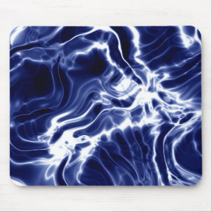 Alfombrilla De Ratón Patrón giratorio azul