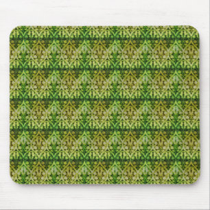 Alfombrilla De Ratón Patrón indio verde
