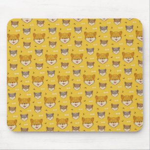 Alfombrilla De Ratón Patrón Inu Shiba