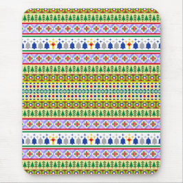 Alfombrilla De Ratón Patrón Motif de navidades