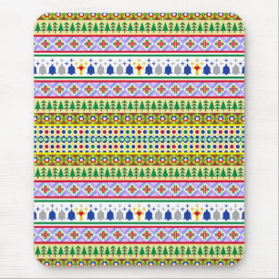 Alfombrilla De Ratón Patrón Motif de navidades