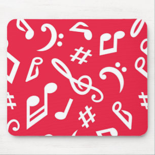 Alfombrilla De Ratón Patrón musical