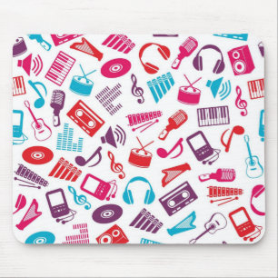 Alfombrilla De Ratón Patrón musical