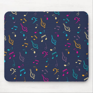 Alfombrilla De Ratón Patrón musical