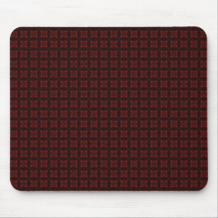 Alfombrilla De Ratón Patrón rojo oscuro