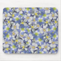 Patrón sin costura de Columbines