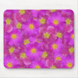 Alfombrilla De Ratón Patrón sin soldadura de Rosa salvaje