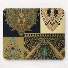 Patrón textil Art Nouveau Christopher dresser