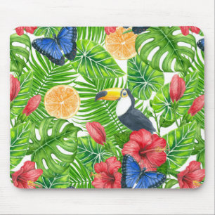 Alfombrilla De Ratón Patrón tropical