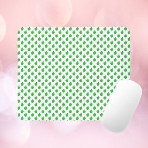 Alfombrilla De Ratón Patrón verde de frutas de Apple