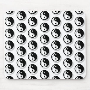 Alfombrilla De Ratón Patrón Yin Y Yang