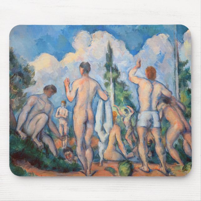 Alfombrilla De Ratón Paul Cezanne - Bathers (Frente)