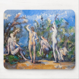 Alfombrilla De Ratón Paul Cezanne - Cinco Bañistas