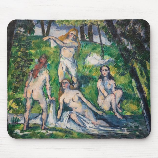 Alfombrilla De Ratón Paul Cezanne - Cuatro Bathers (Frente)