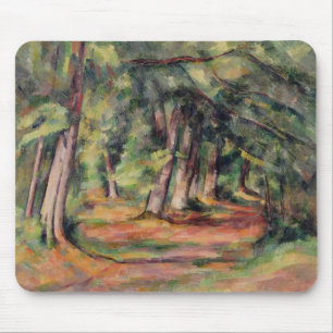 Alfombrilla De Ratón Paul Cezanne el   Sous-bois 1890-94