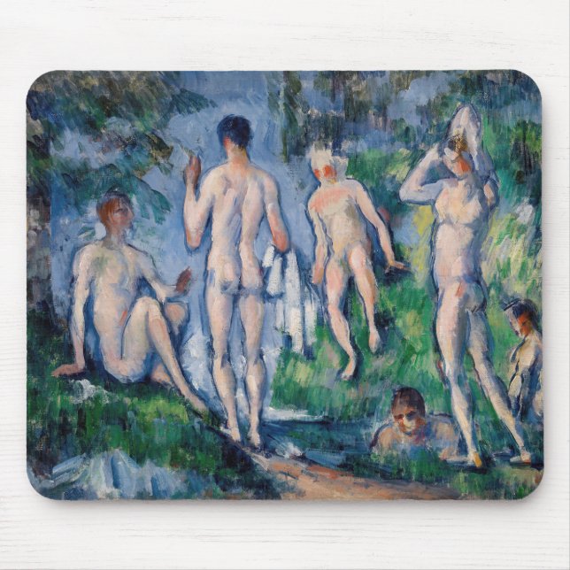 Alfombrilla De Ratón Paul Cezanne - Grupo de los Baños (Frente)