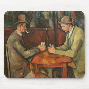 Alfombrilla De Ratón Paul Cezanne Los Jugadores de Tarjetas, 1893-96