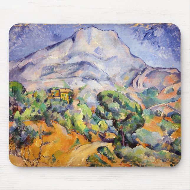 Alfombrilla De Ratón Paul Cezanne - Mont Sainte-Victoire, Tholonet Road (Frente)