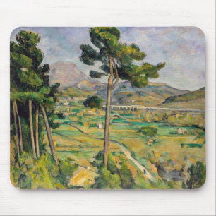 Alfombrilla De Ratón Paul Cezanne - Mont Sainte-Victoire y Viaducto