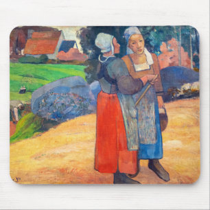 Alfombrilla De Ratón Paul Gauguin - Campesinas bretonas