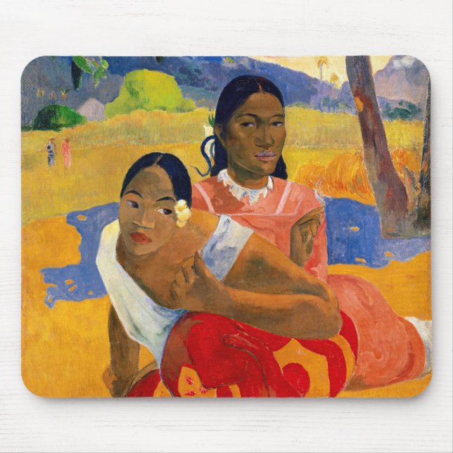 Alfombrilla De Ratón Paul Gauguin - ¿Cuándo Te Casarás? (Frente)