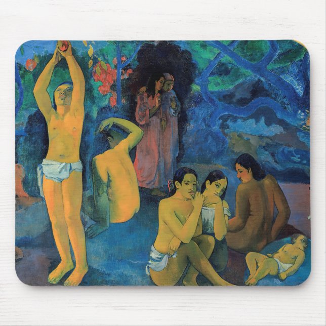 Alfombrilla De Ratón Paul Gauguin - ¿De Dónde Venimos? (Frente)