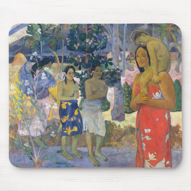 Alfombrilla De Ratón Paul Gauguin - Hail Mary / Ia Orana Maria (Frente)