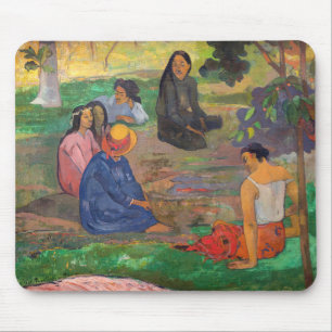 Alfombrilla De Ratón Paul Gauguin - La conversación / Les Parau Parau
