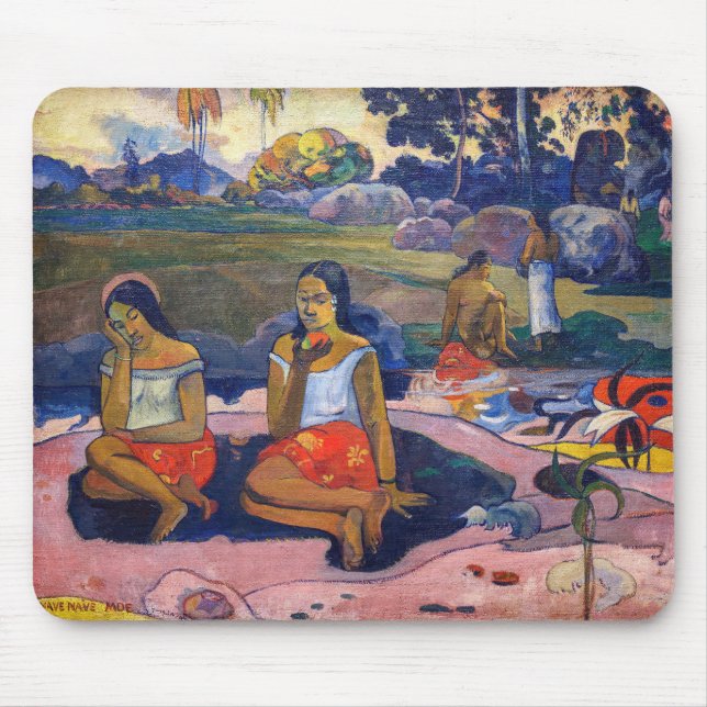 Alfombrilla De Ratón Paul Gauguin - Primavera sagrada, dulces sueños (Frente)