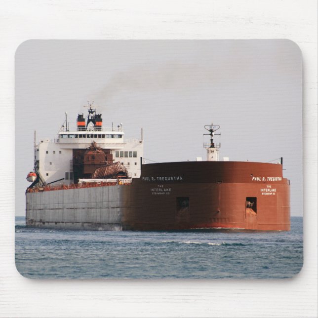 Alfombrilla De Ratón Paul R. Tregurtha Great Lakes Freighter Mouse Pad (Frente)