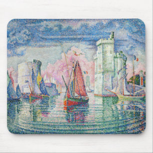 Alfombrilla De Ratón Paul Signac - Entrada al puerto de La Rochelle
