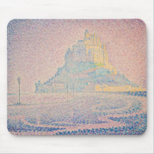 Alfombrilla De Ratón Paul Signac - Mont Saint Michel, Niebla y Sol