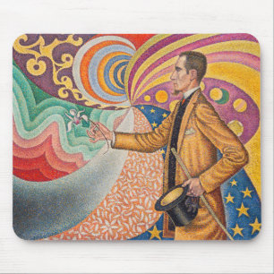 Alfombrilla De Ratón Paul Signac - Retrato de M Felix Feneon, Opus 217