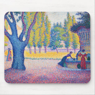 Alfombrilla De Ratón Paul Signac - Saint-Tropez, Fontaine des Lices