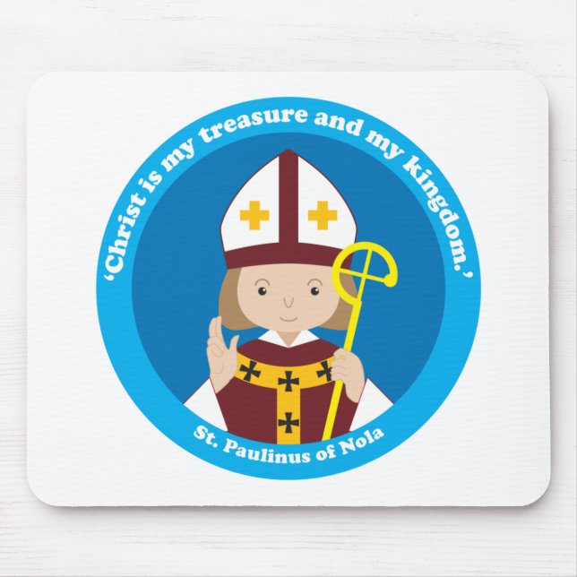 Alfombrilla De Ratón Paulino de Nola (Frente)