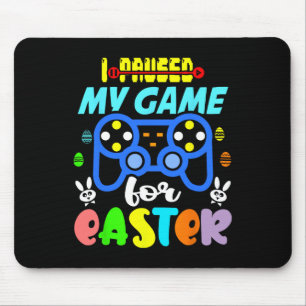 Alfombrilla De Ratón Pausa Mi Juego Para Easter Funny Video Gamer Boys