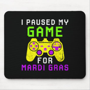 Alfombrilla De Ratón Pausa Mi Juego Para El Control De Videojuegos Mard