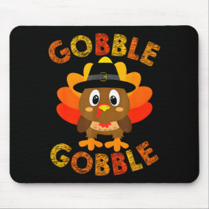Alfombrilla De Ratón Pavo agradable Glu Glu Lgrim Pequeños Niños Gracia