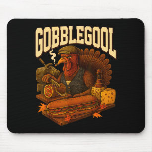 Alfombrilla De Ratón Pavo Gobbol Gobble Gool Día de Acción de Gracias R