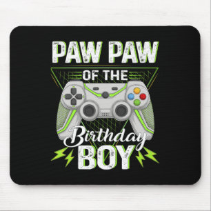 Alfombrilla De Ratón Paw Del Niño Jugador De B-day Impresionante Videoj