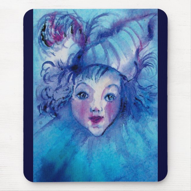 ALFOMBRILLA DE RATÓN PAYASO EN AZUL (Frente)