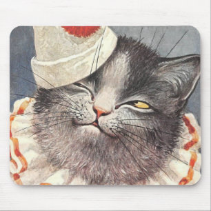 Alfombrilla De Ratón Payaso gato de Arthur Thiele