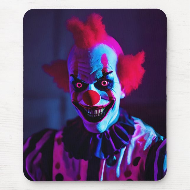 Alfombrilla De Ratón payaso temible (Frente)