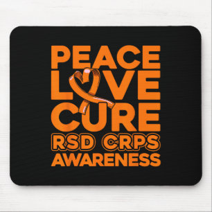 Alfombrilla De Ratón Paz Amor Cura Rsd Crps Conciencia 1